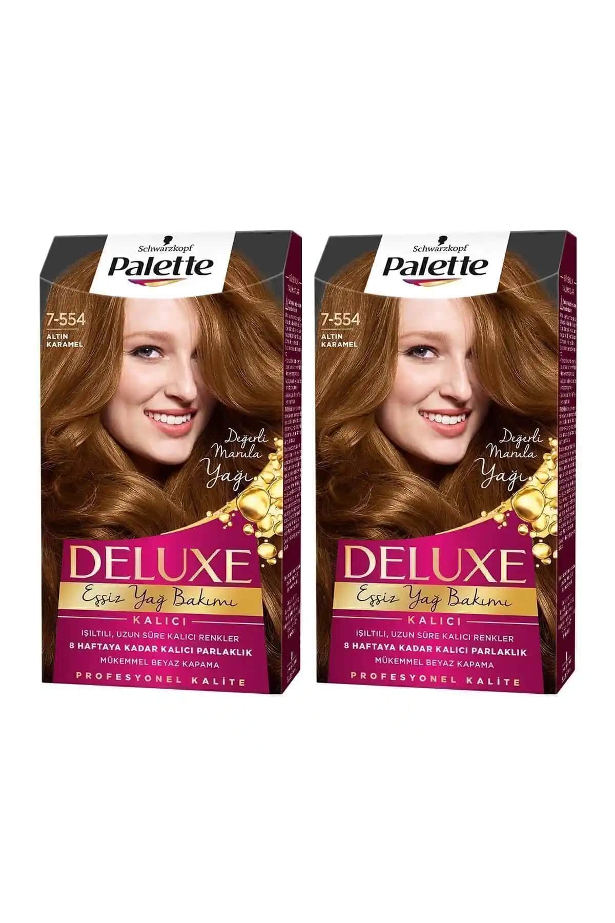 Palette Deluxe 7-554 ve 7-65 Saç Boyası Defalarca İncelendi