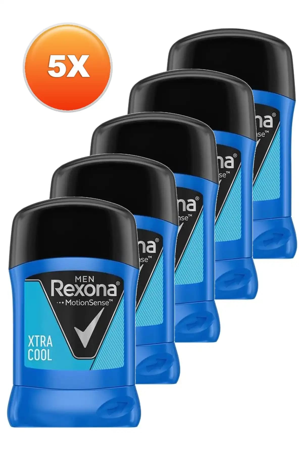 Rexona Extra Cool Erkek Stick Deodorant 50 Ml. Beşli Paket