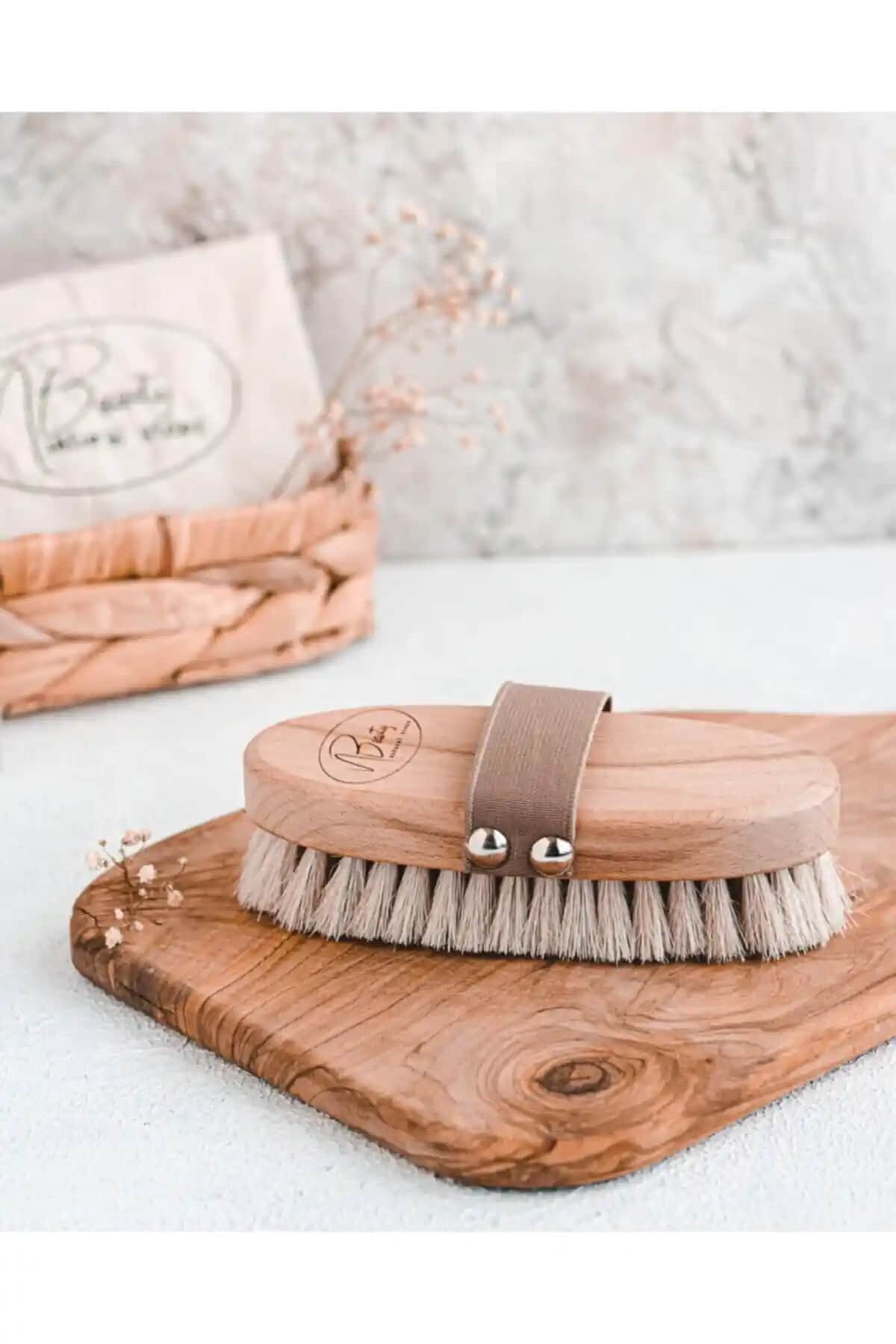 Doğal At Kılı Selülit Fırçası - Selülit Azaltma ve Cilt Sağlığı