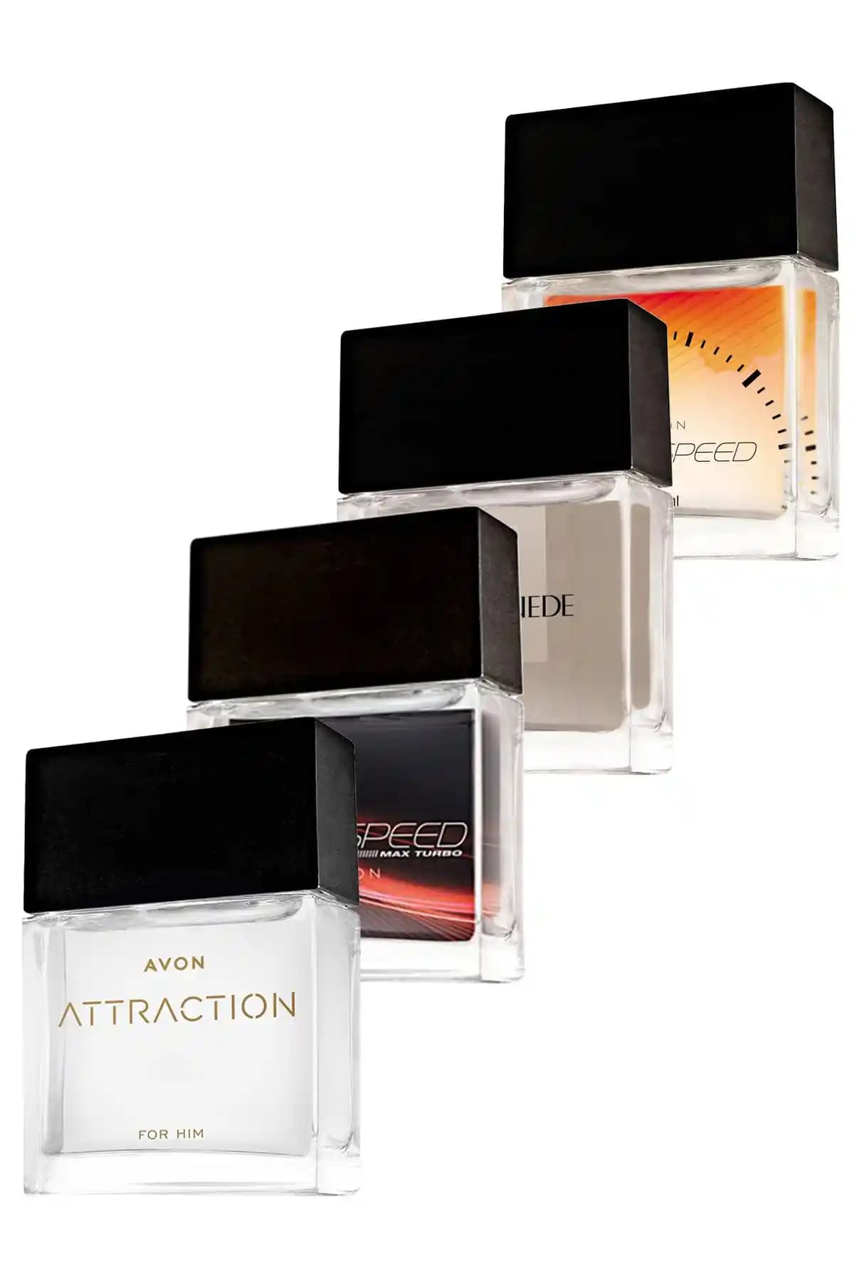 Avon Erkek Parfüm Seti: Full Speed, Black Suede, Attraction ve Daha Fazlası