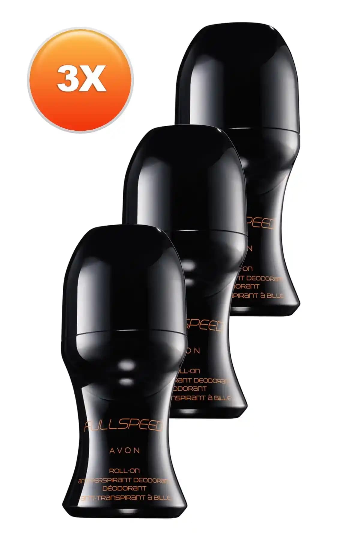 Avon Full Speed Erkek Rollon - Üçlü Set ile Uzun Süreli Koruma Sağlayın