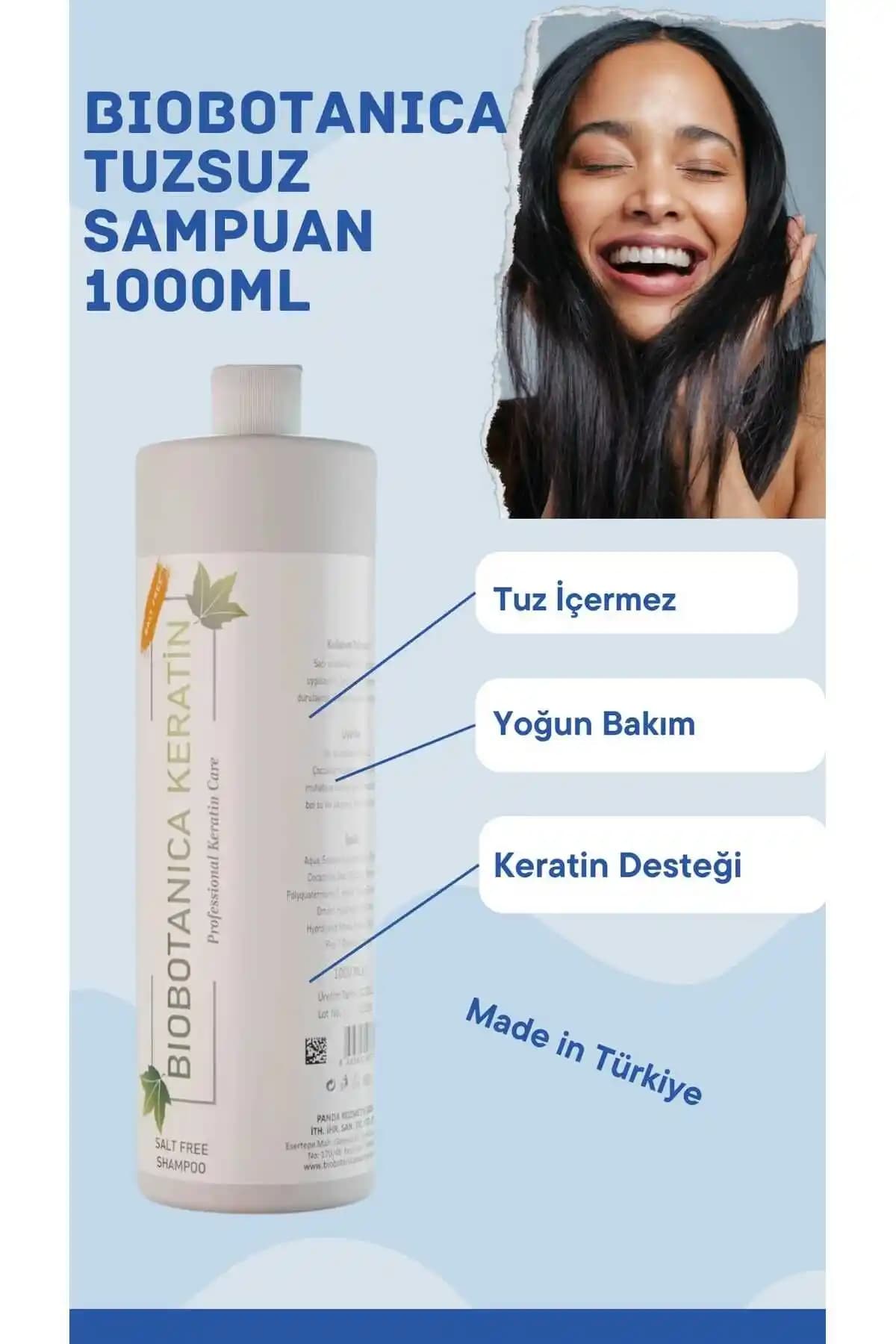 Biobotanica Tuzsuz Şampuan: Saçlarınız İçin Doğal ve Etkili Çözüm