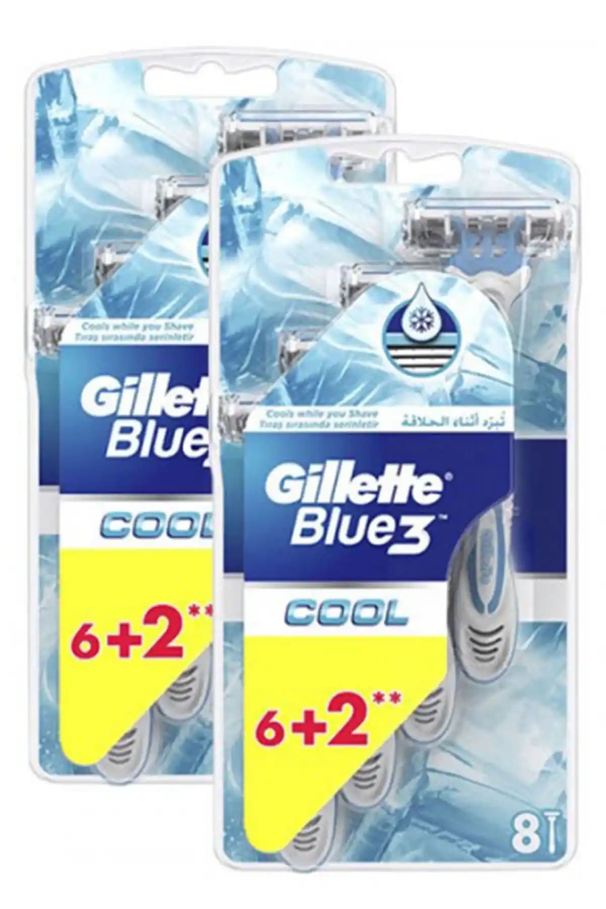 Gillette Blue3 Cool Kullan At Tıraş Bıçağı ile Rahat ve Etkili Tıraş Deneyimi