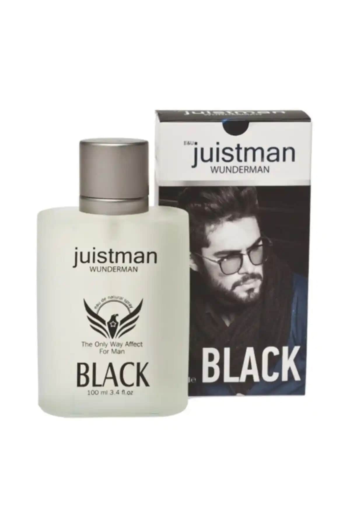 Juistman Black EDT 100 ml: Baharatlı ve Ferah Erkek Parfümü