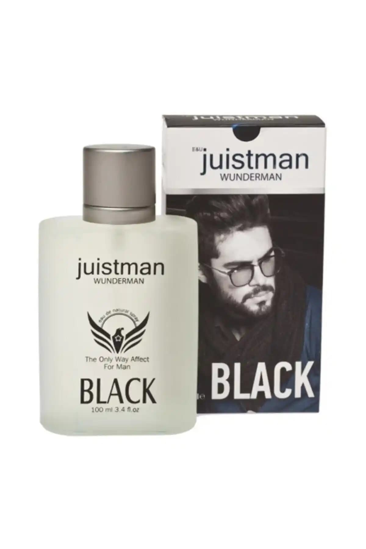 Juistman Black EDT 100 ml: Baharatlı ve Ferah Erkek Parfümü