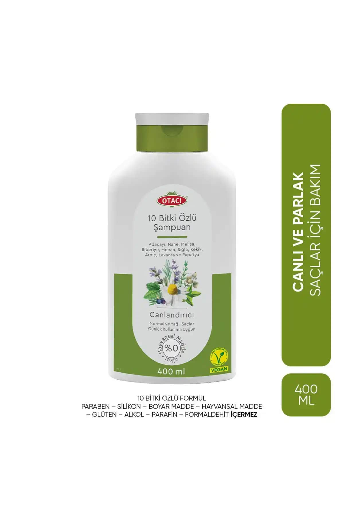 Otacı 10 Bitki Özlü Canlandıcı Şampuan: Organik Bakım
