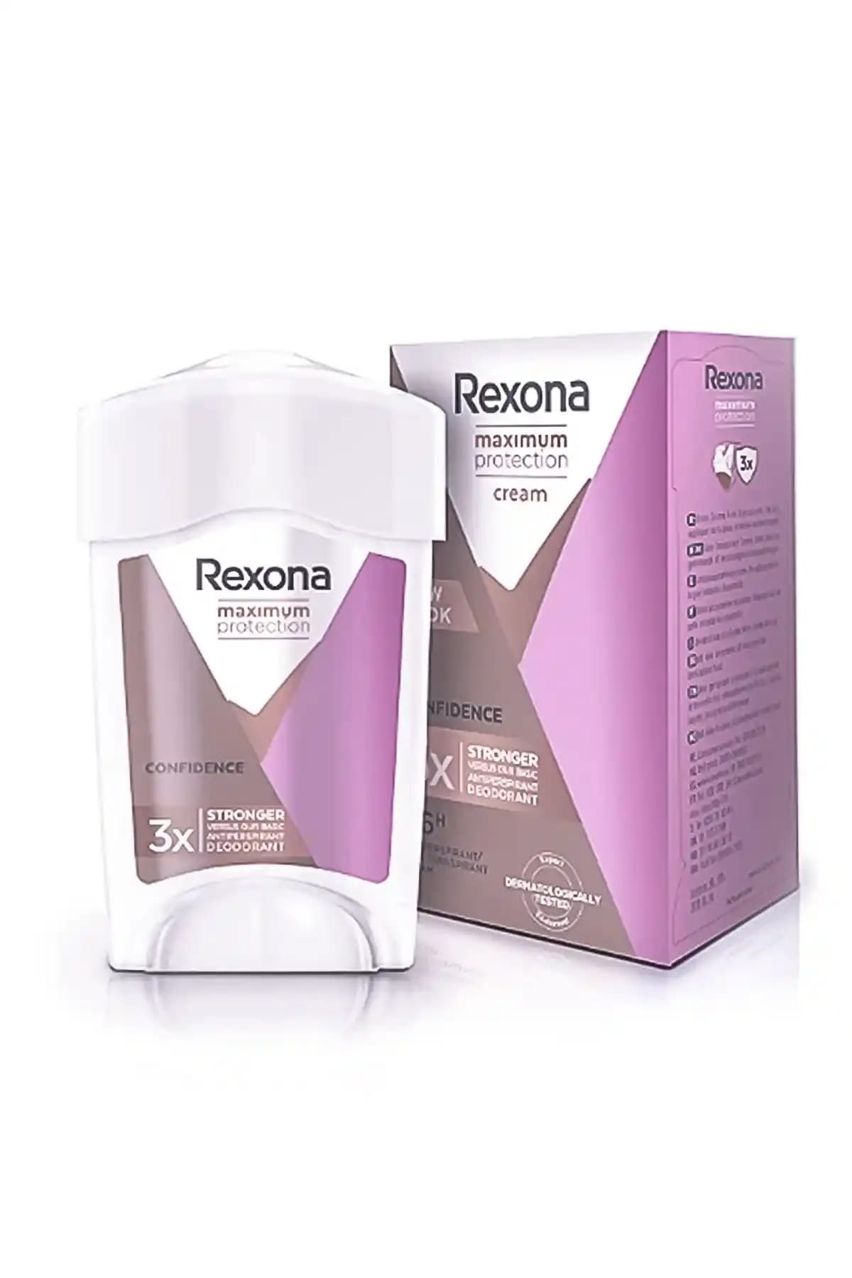 Rexona Maximum Protection Confidence Deodorant 96 Saat Koruma Sağlar