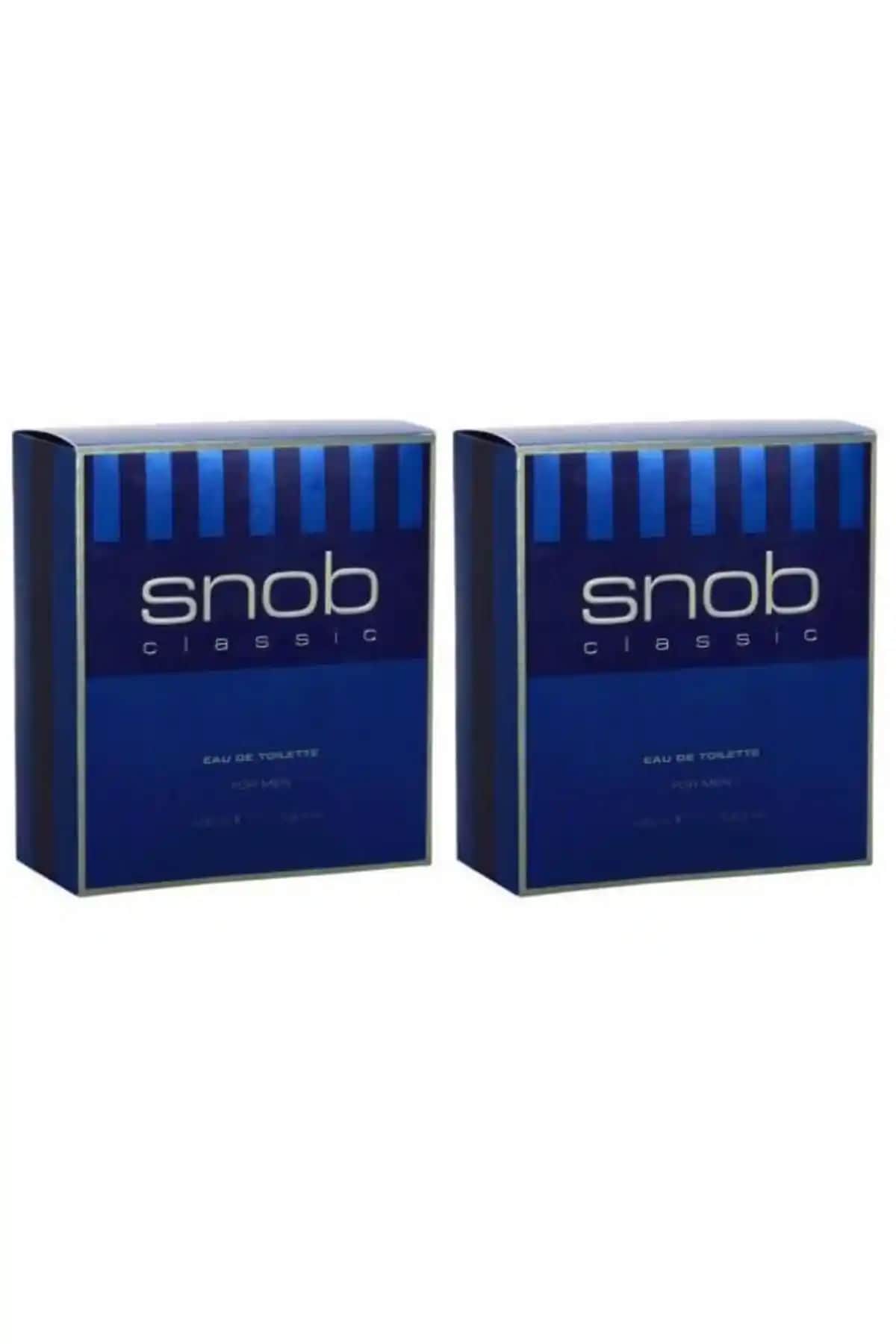 Snob Klasik Erkek Parfüm 100ml x 2 Adet: Kaliteli ve Şık Bir Seçenek