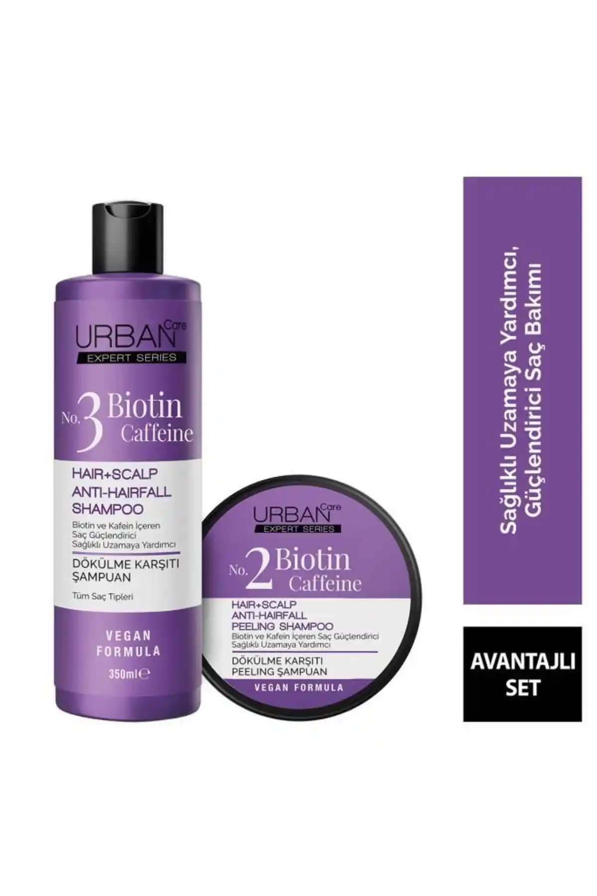 Urban Care Expert Biotin ve Kafein Dökülme Karşıtı Şampuan ile Saç Bakımını Keşfedin