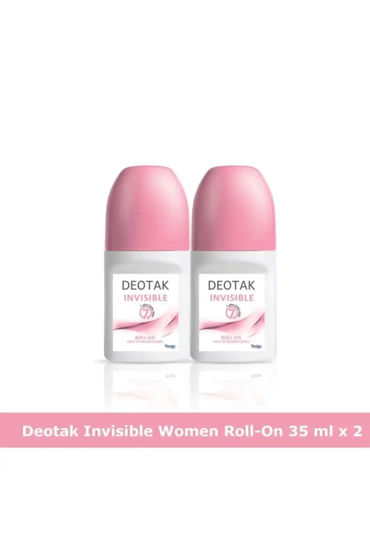 Deotak Invisible Kadın Roll-on Deodorant ile Uzun Süreli Tazelik