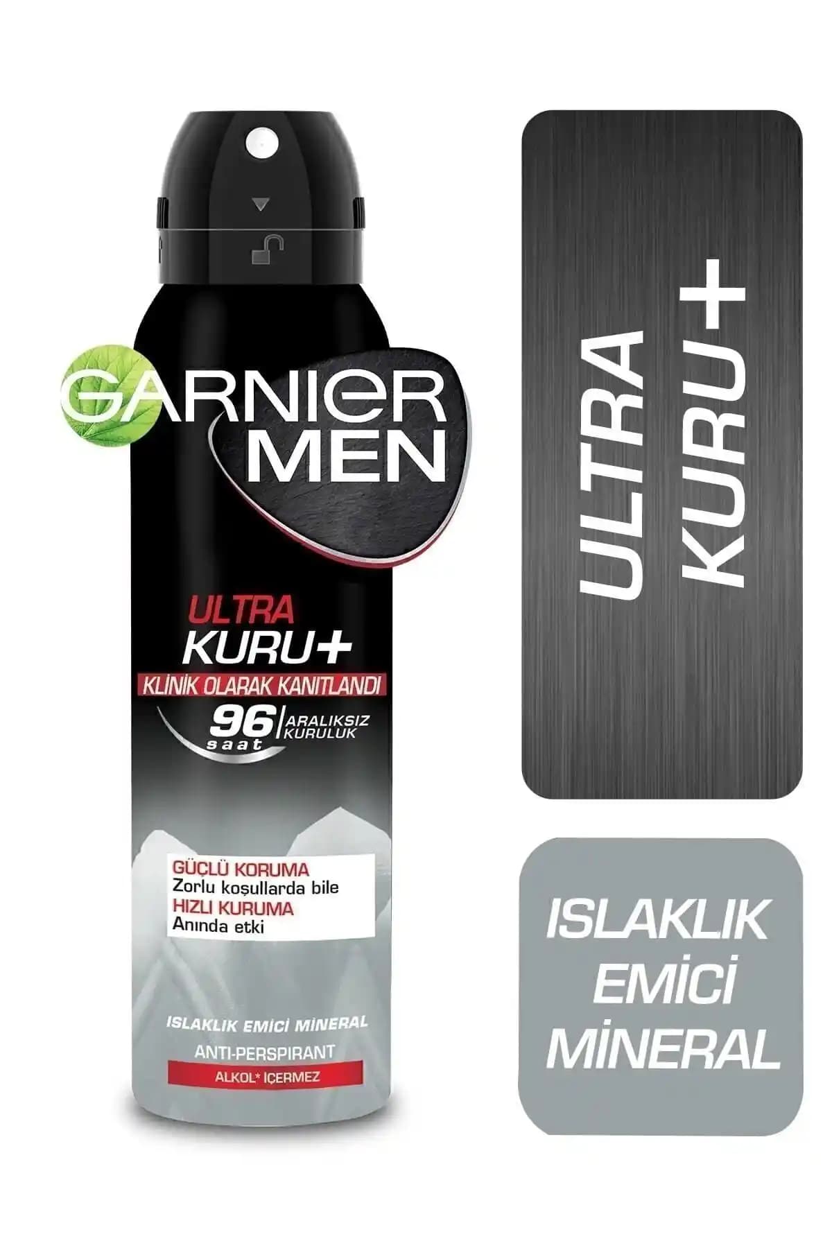 Garnier Men Ultra Kuru Aerosol: Cilt Dostu Doğal Deodorant Deneyimi