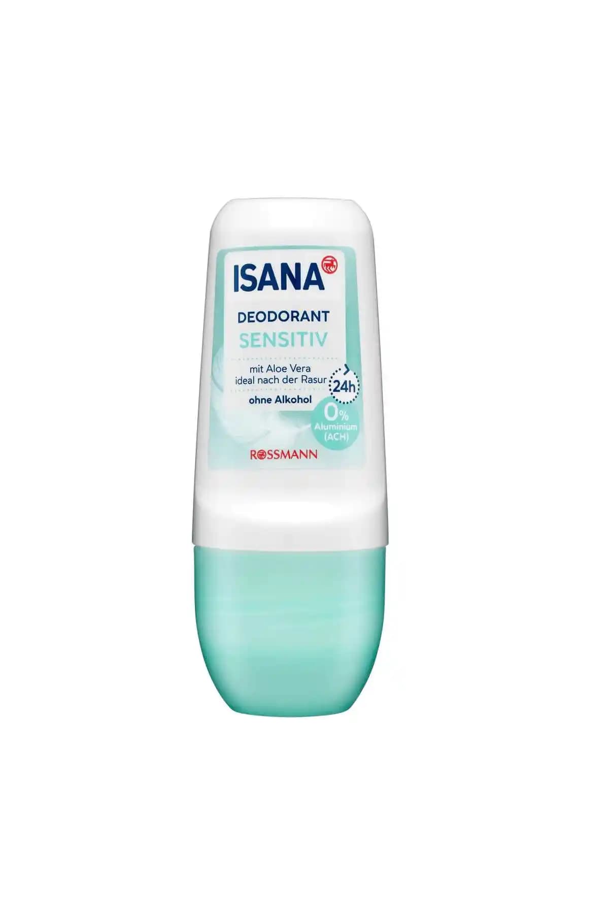 ISANA Deodorant Roll On: 24 Saat Etkili ve Alüminyumsuz Kullanım Kolaylığı