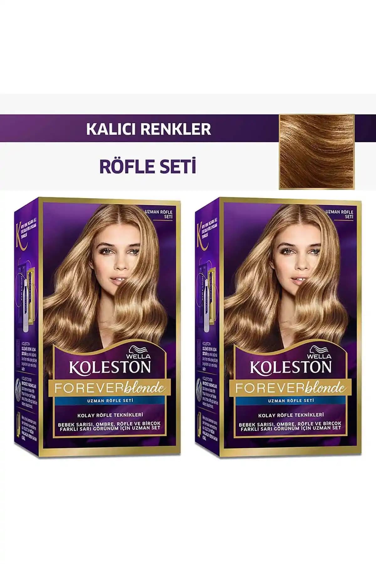 Wella Koleston Kit Saç Boyası Uzman Röfle Seti ile Profesyonel Sonuçlar