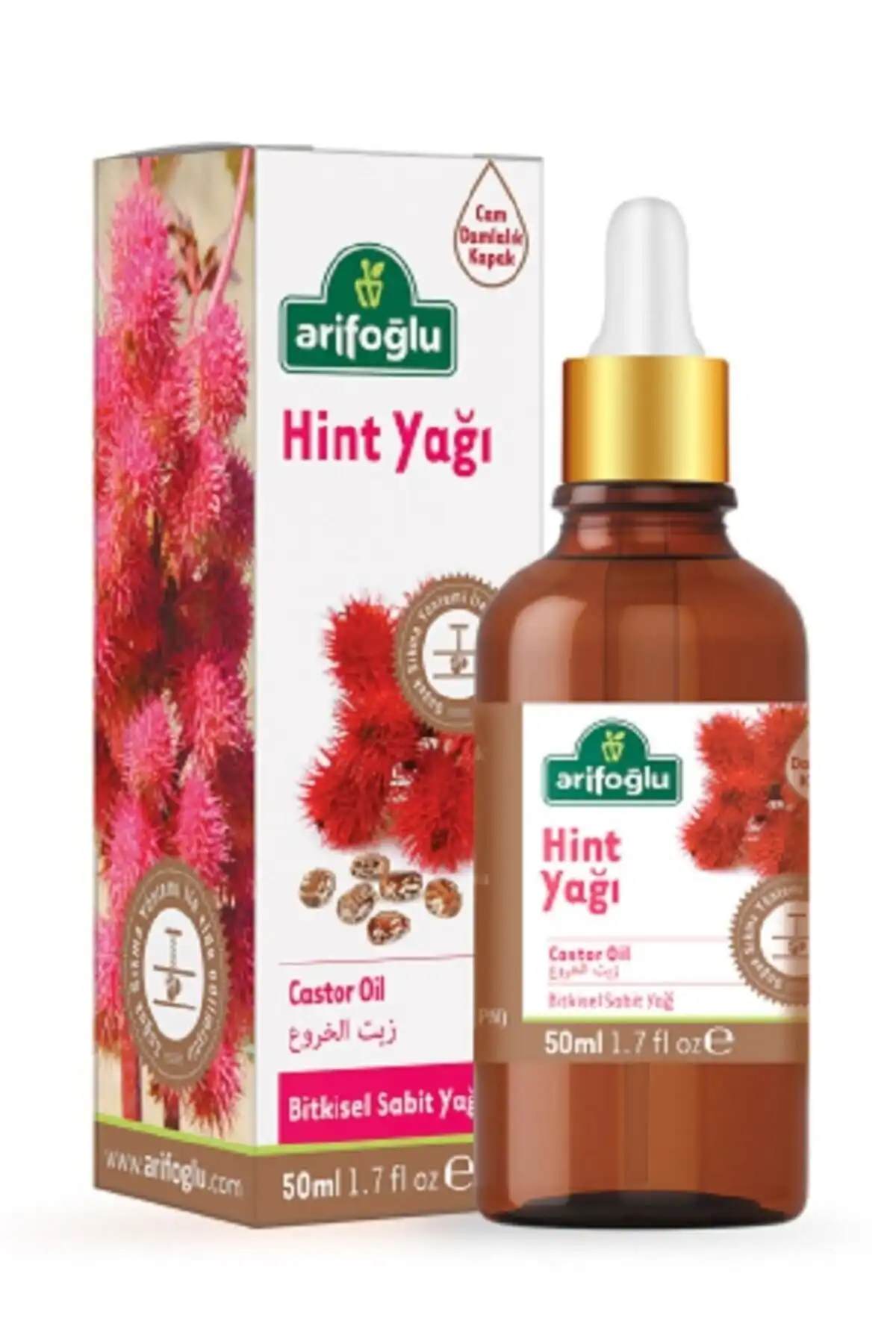 Hint Yağı Soğuk Sıkım 50 ml - Doğal Cilt ve Saç Bakımı