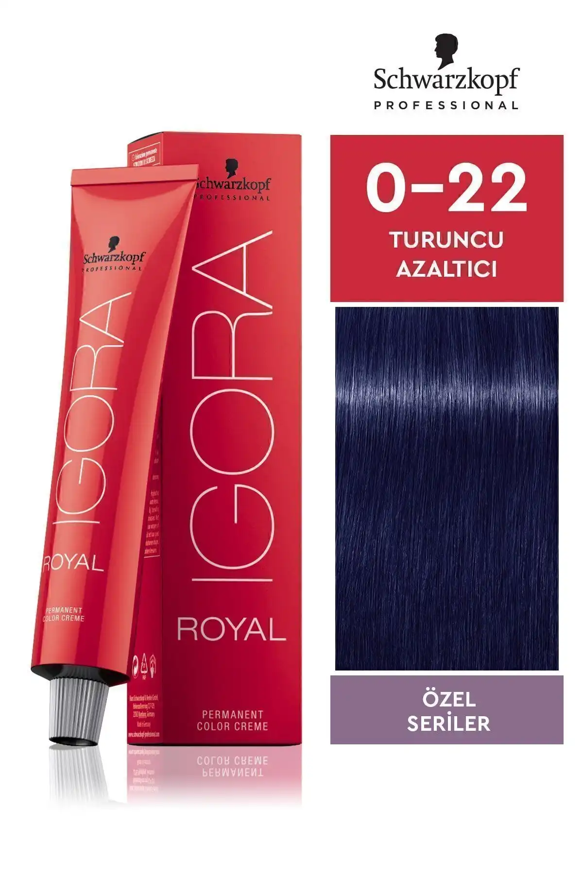 Royal Özel Seriler 0-22 Turuncu Saç Boyası