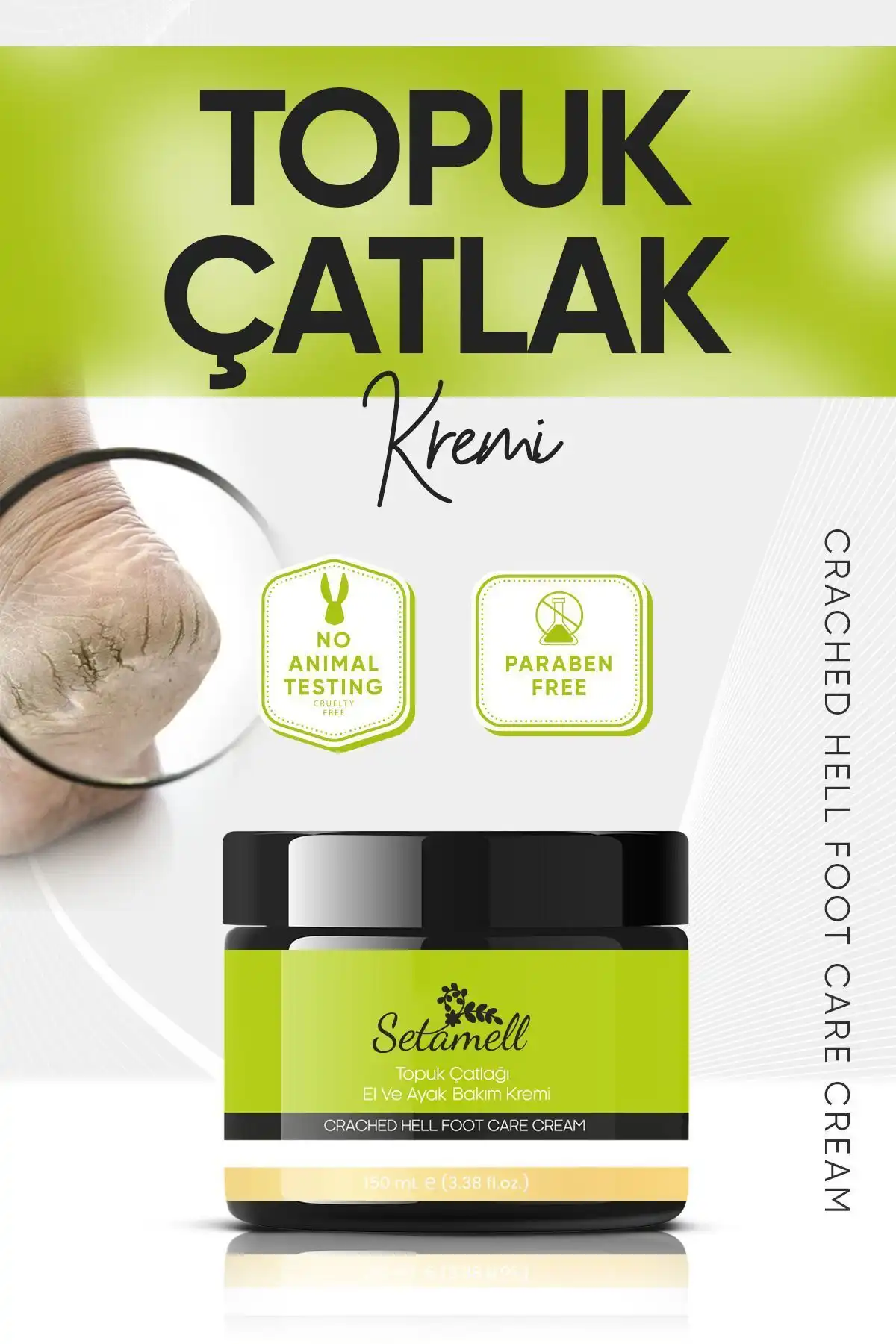 Topuk Çatlağı El Ve Ayak Bakım Kremi