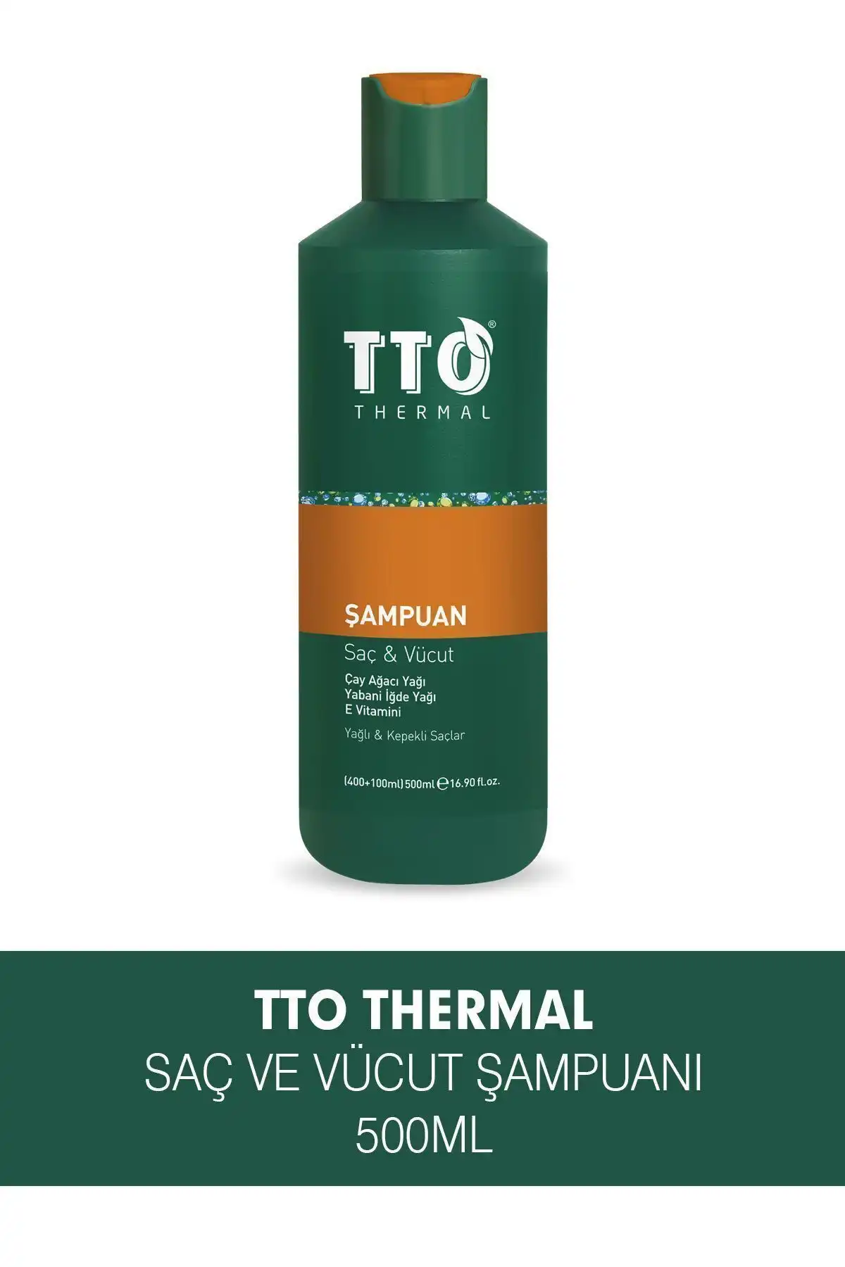 TTO Thermal Saç ve Vücut Şampuanı 500 ml
