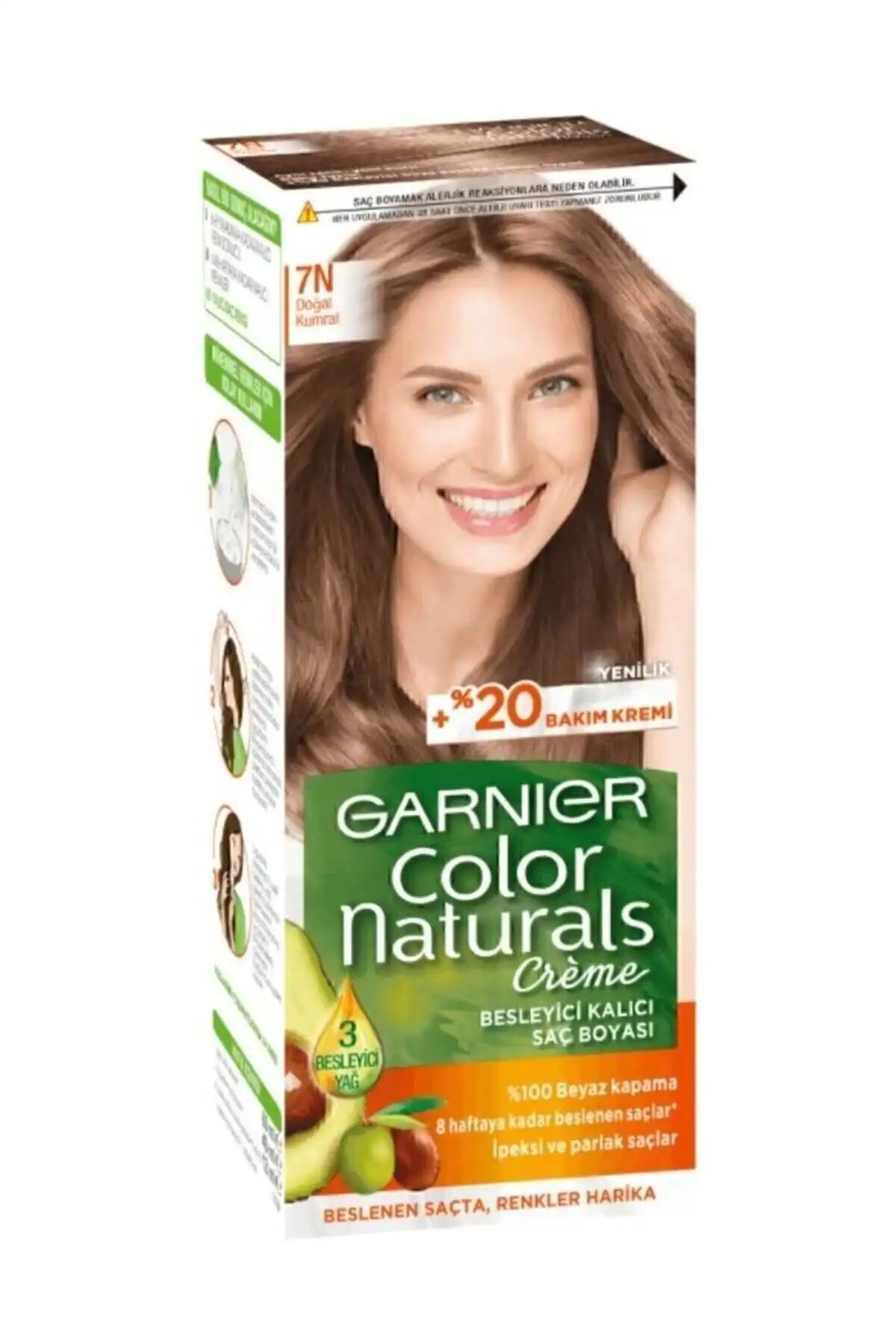 2025'te Saçlarınızda Devrim: Garnier Color Naturals 7N Doğal Kumral