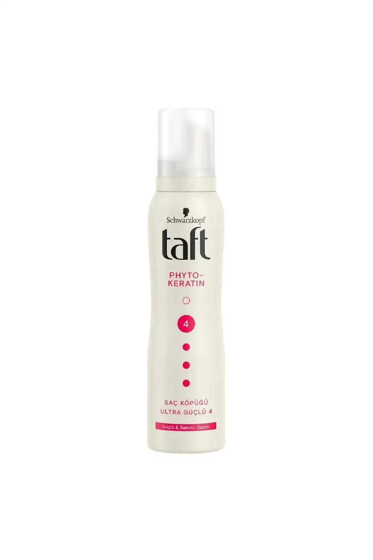 Taft Köpük Keratın Güçlü Saçlar Ultra Güçlü 150ml Saç Şekillendirme ve Bakım Ürünü
