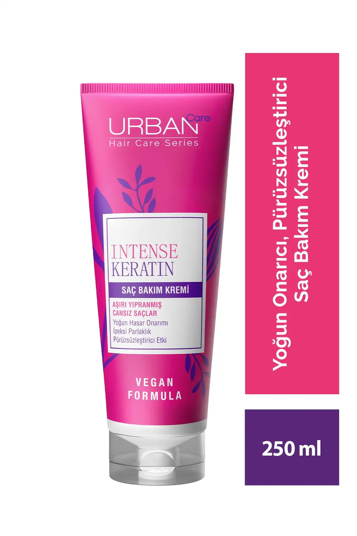 Urban Care Intense & Keratin Vegan Saç Kremi: Güçlendirici ve Onarıcı Bakım Ürünü