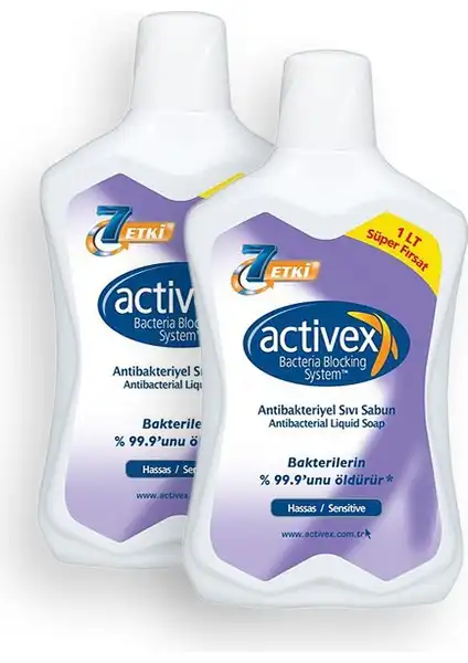 Activex Hassas Koruma Antibakteriyel Sıvı Sabunları Günlük El Temizliğinde Güvenle Kullanım