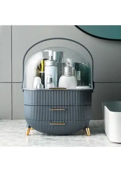 House By House Piev Çekmeceli Makyaj ve Kozmetik Organizeri Modern ve Şık Tasarım