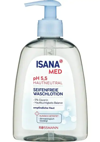Isana Med Yıkama Losyonu Hassas Ciltler İçin Güvenle Kullanılabilen Temizlik Çözümü
