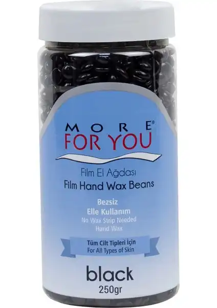 MORE FOR YOU Siyah Boncuk Granül 250g PET El Sanatları ve Dekorasyon Malzemesi