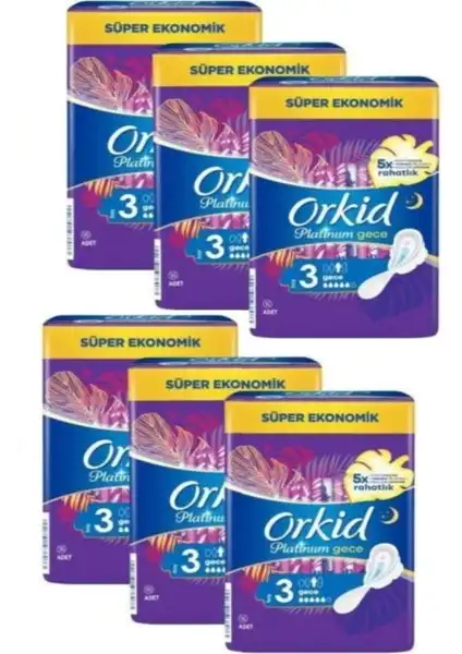 Orkid Platinum Gece Pedleri ile Güvenli ve Konforlu Gece Kullanımı Çözümü