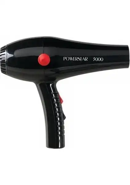 Powerstar 3000 Salon Tip Profesyonel Fön Makinesi: Yüksek Performans ve Güçlü Kurutma