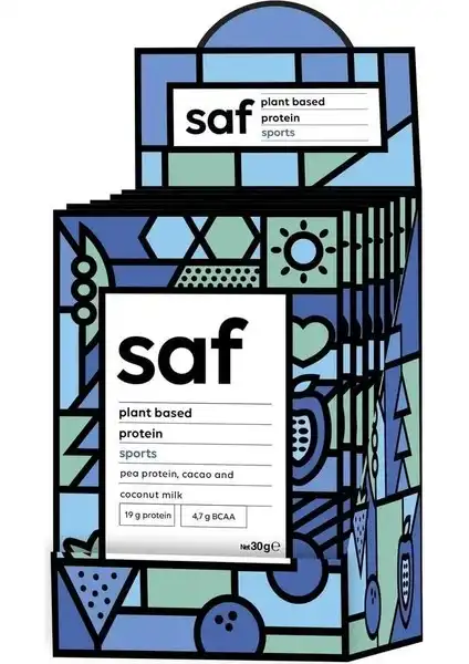Saf Nutrition Spor Karışımı 10'lu Paketle Kas Gelişimini Destekleyen Pratik Protein Kaynağı