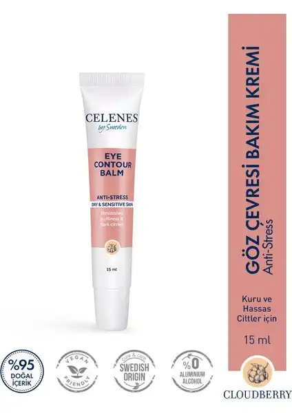Celenes Cloudberry Göz Kremi ile Göz Çevresi Bakımında Doğal Çözüm