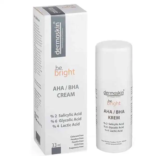 Dermoskin AHA ve BHA İçeren Krem: Cilt Yenileme ve Gözenek Temizliği İçin Uygun Ürün