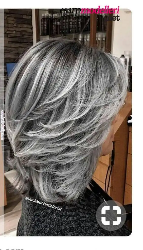 Gri Röfle Saç Modelleri: Modern ve Şık Bir Görünüm İçin En Güncel Trendler
