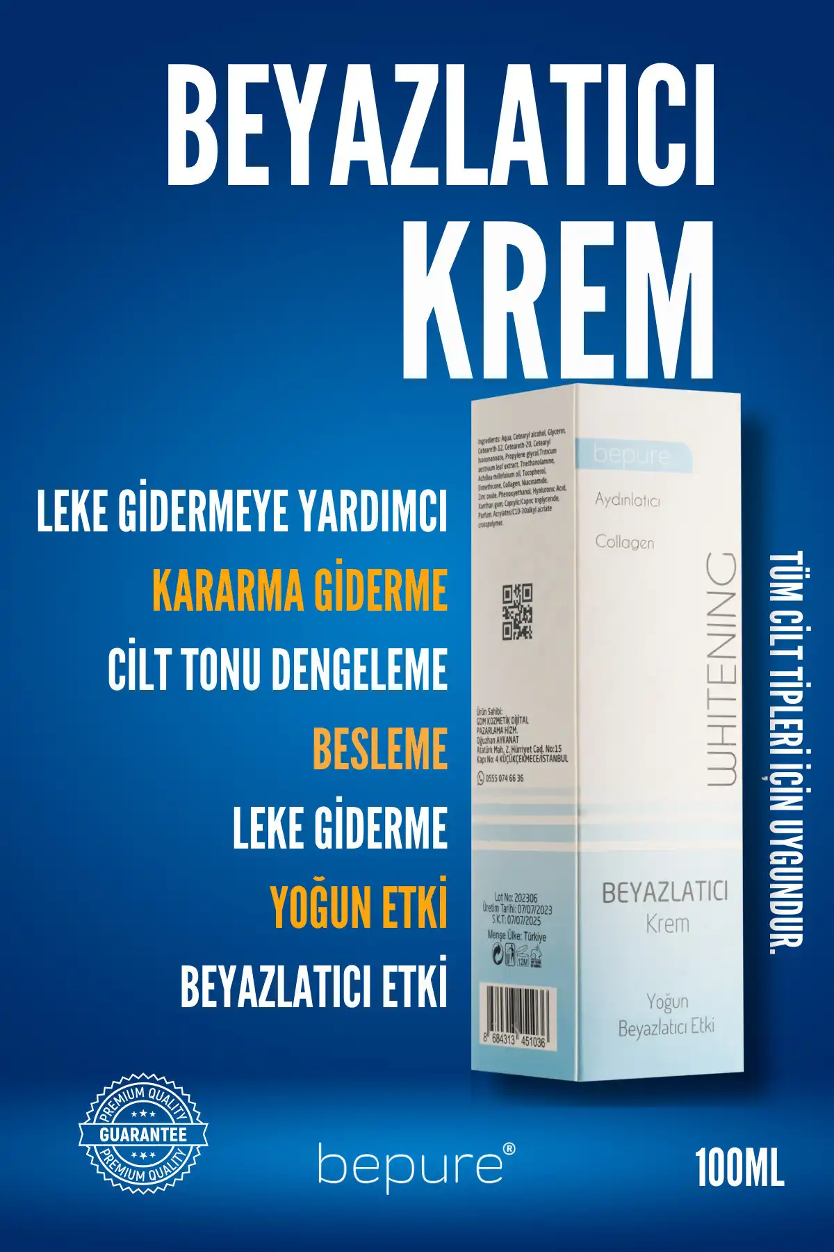 Kararma Giderici Kremlerle Cilt Tonunu Eşitleyen ve Parlak Görünüm Sağlayan Çözümler