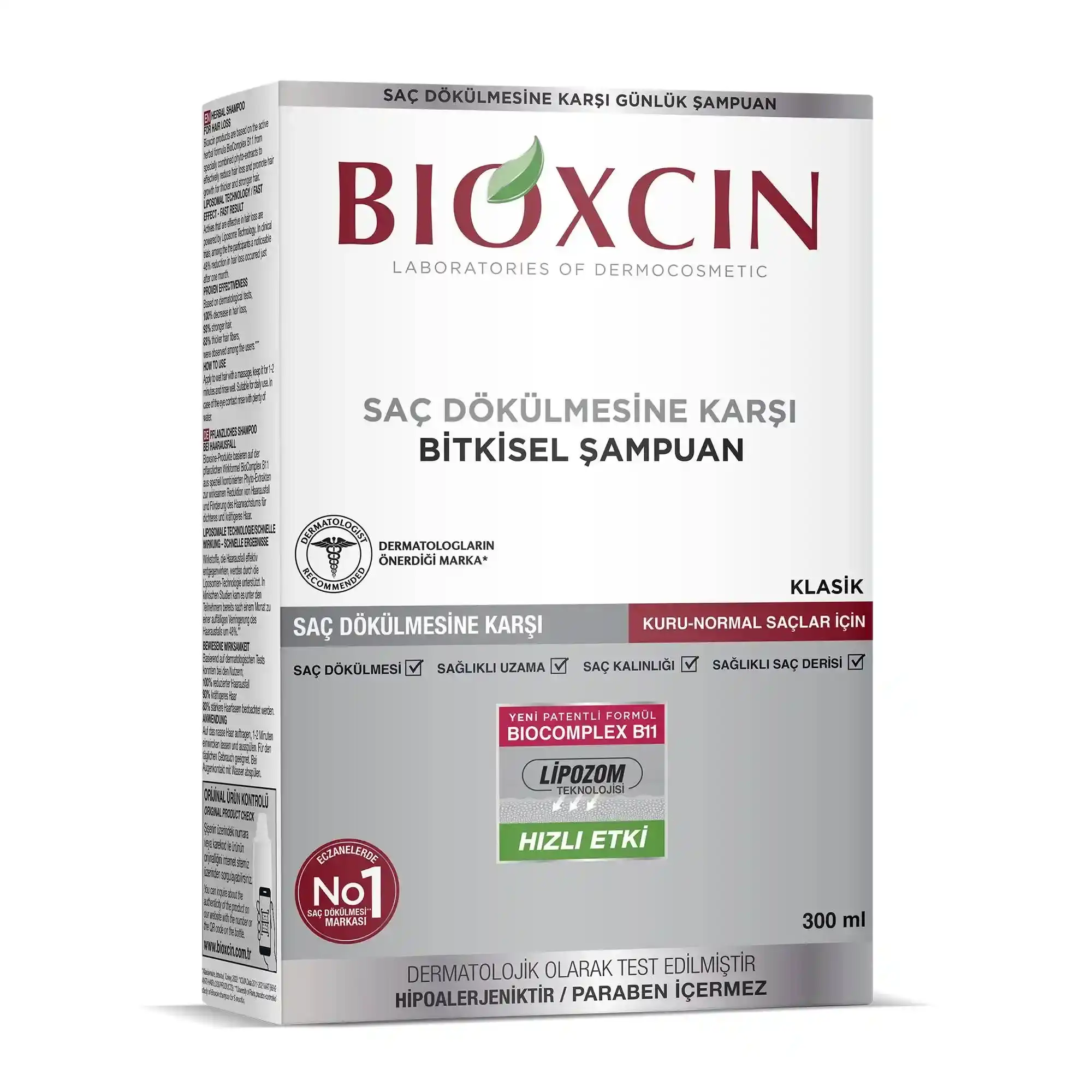 Bioxcin Klasik Saç Bakım Ürünleri ile Saç Dökülmesini Önleyip Güçlendirin