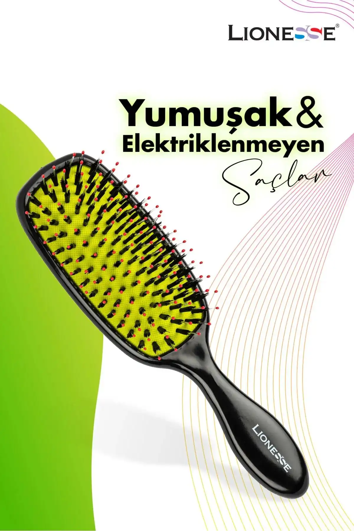 Lionesse Saç Fırçası: Saç Sağlığını Destekleyen Kaliteli ve Ergonomik Tasarım