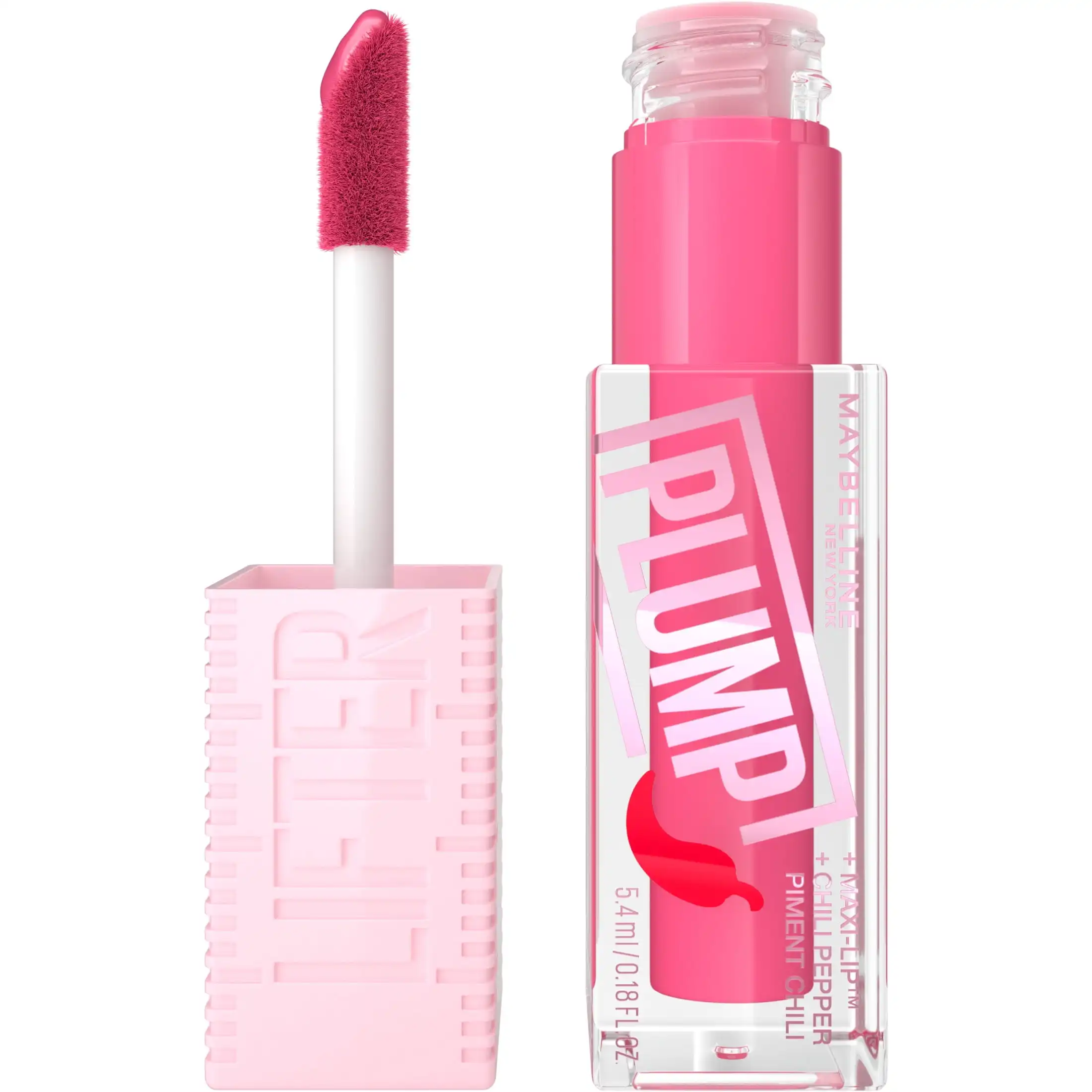 Maybelline Plump Gloss Dudaklara Dolgun ve Parlak Görünüm Sağlayan Lip Gloss Ürünü