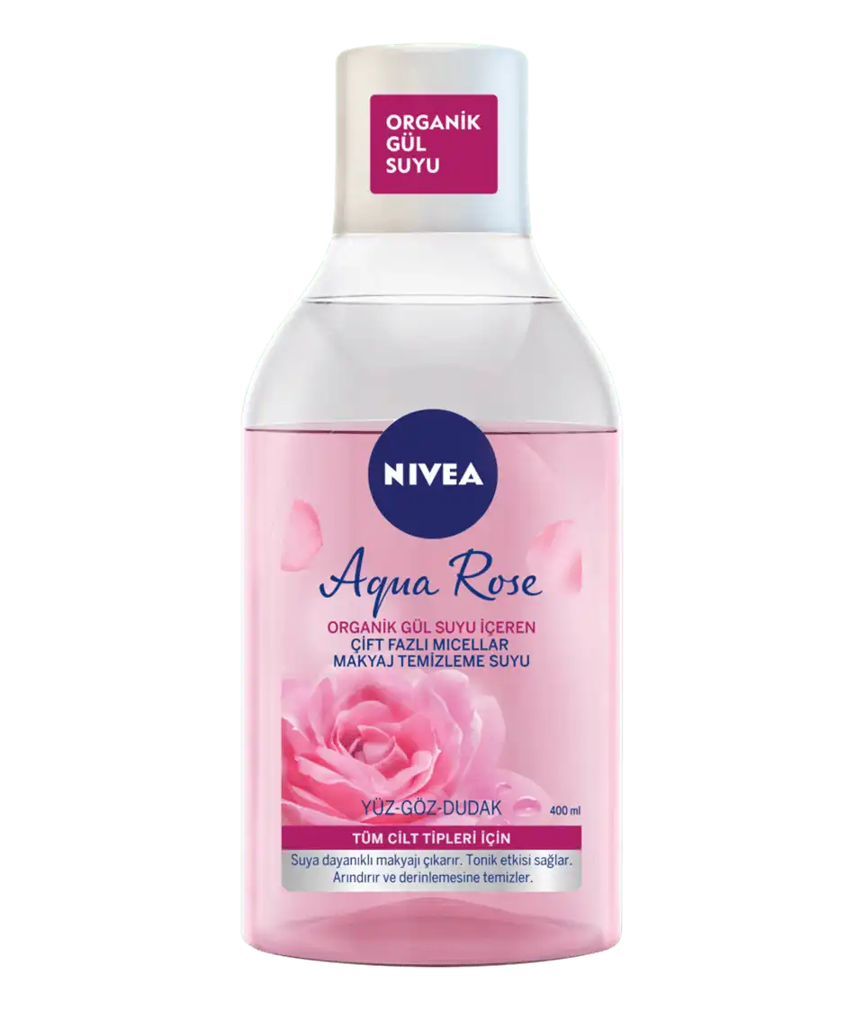 Nivea Aqua Rose Makyaj Temizleme Suyu: Doğal ve Hafif Formülüyle Cilt Bakımı