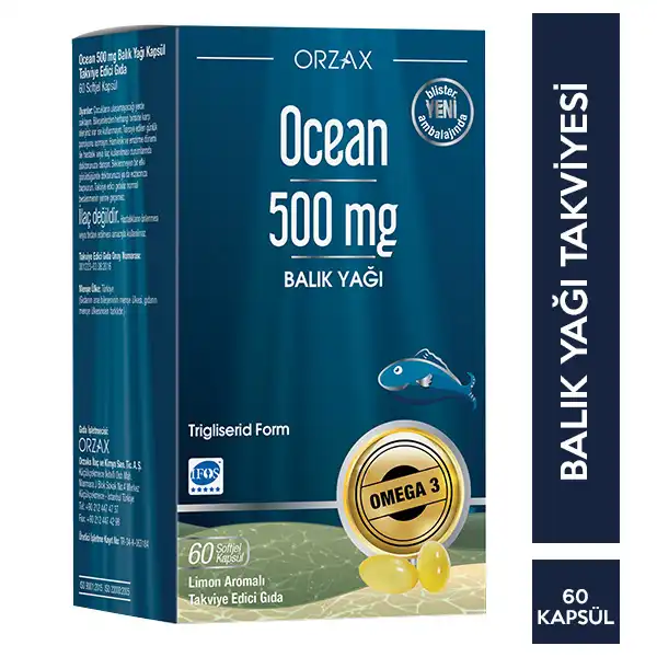 Ocean Saf Balık Yağı: Doğal İçeriklerle Güzellik ve Sağlık İçin Güçlü Bir Takviye