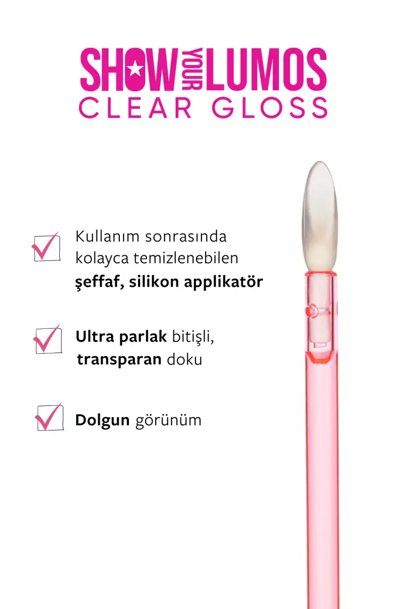 Pastel Lumos Clear Gloss ile doğal parlak ve sağlıklı dudaklara ulaşmanın yolları