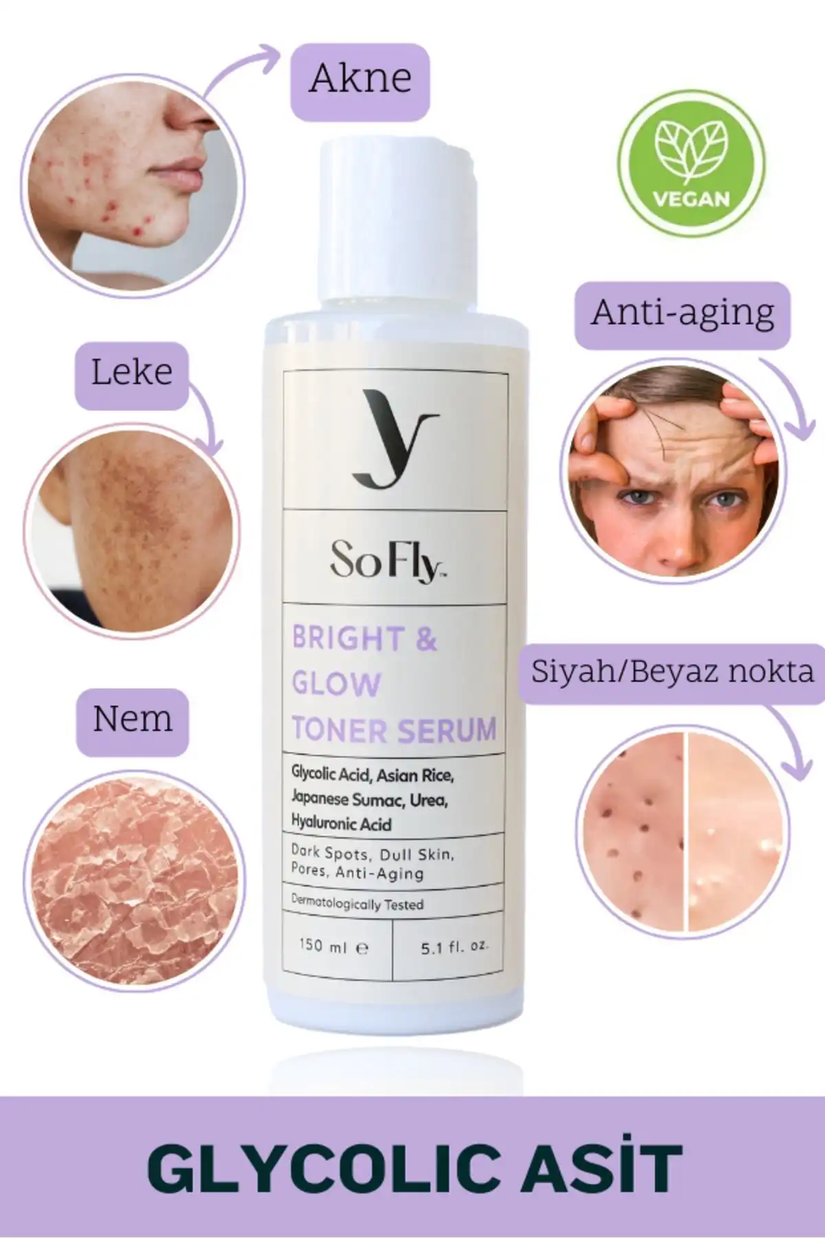 Bright & Glow Toner Serum for Radiant Skin