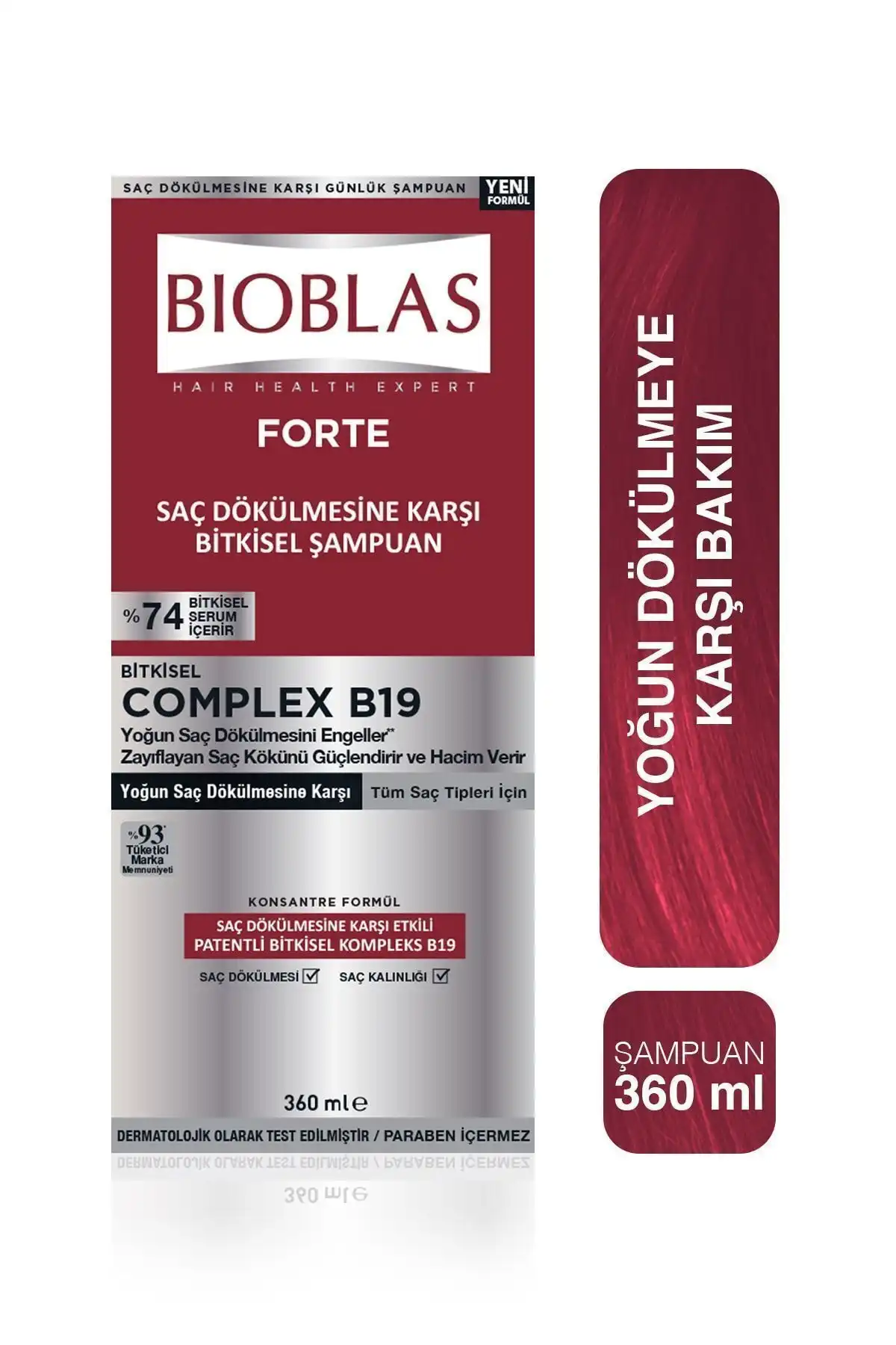 Bioblas Forte Şampuan ile Yoğun Saç Dökülmesine Karşı Etkili Çözüm