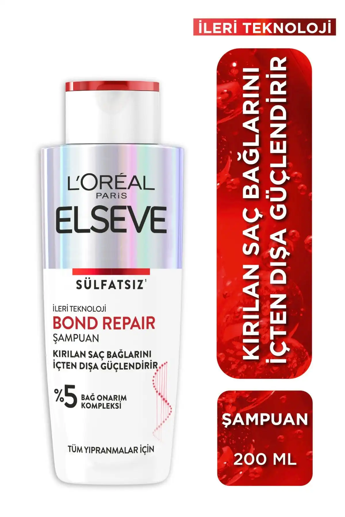 Elseve Bond Repair: Yıpranmış Saçları Güçlendiren Etkili Şampuan