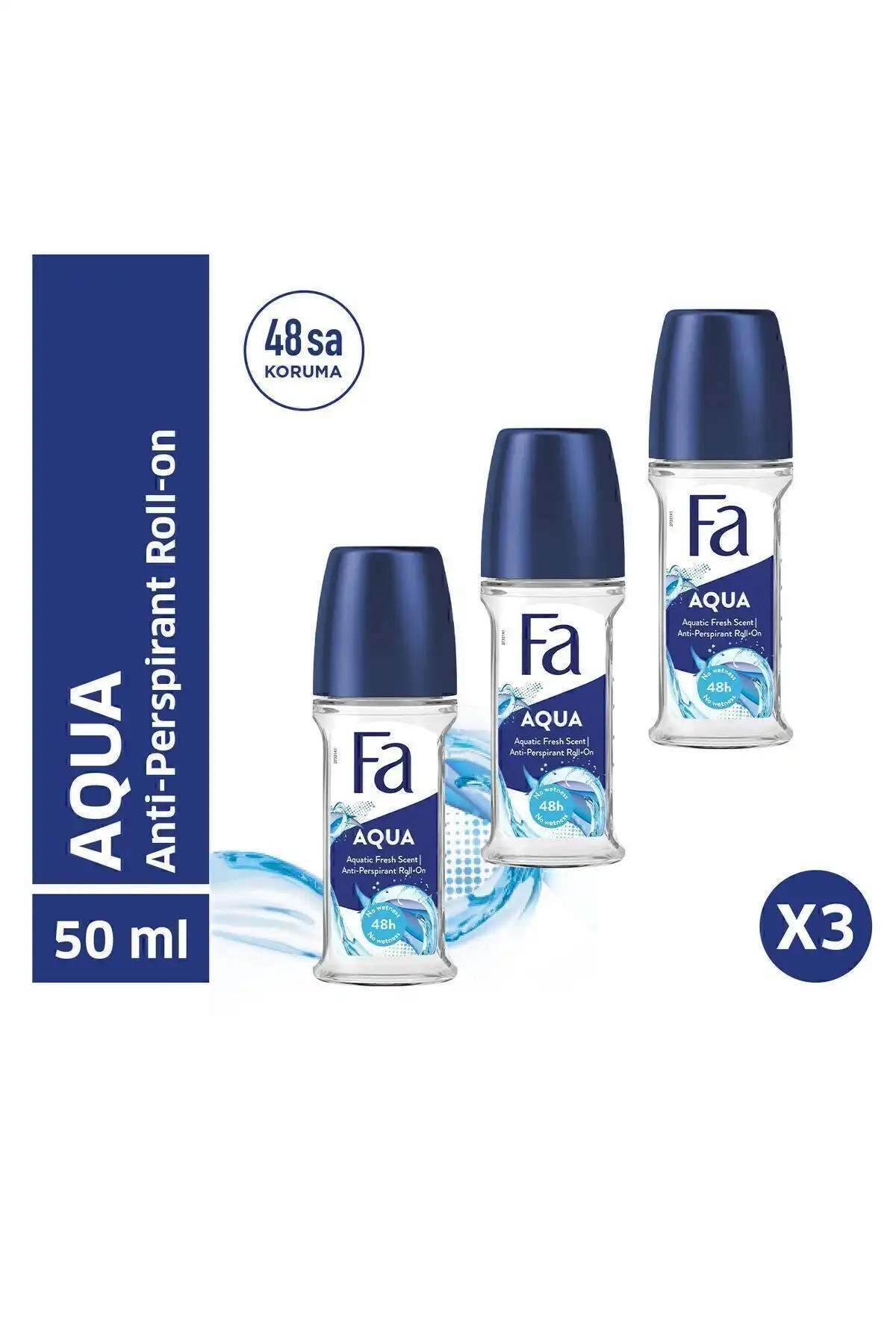 Fa Aqua Roll-On: Gün Boyu Ferahlık ve Kolay Kullanım Sağlayan Ürün