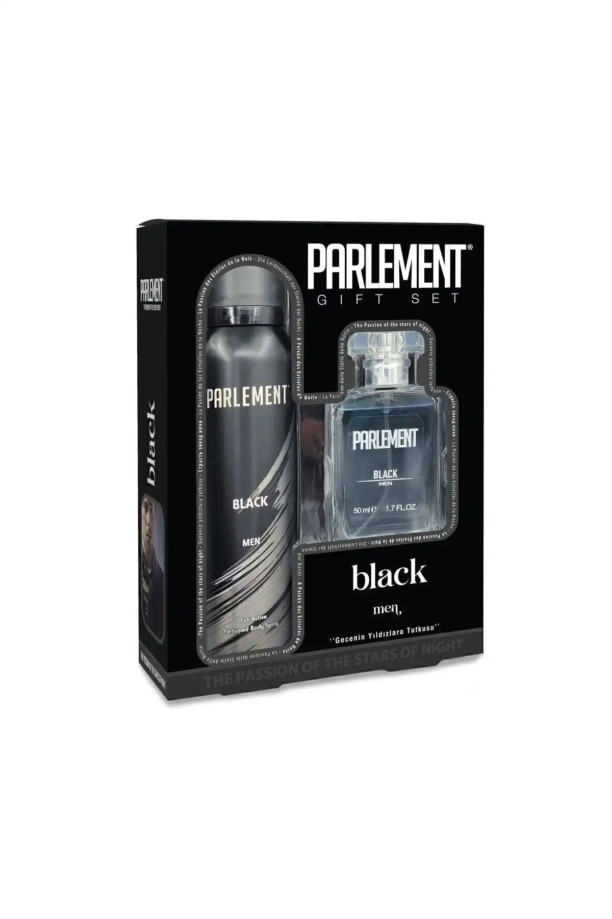 Parlement Black Men Set: Şıklığı ve Kalıcılığıyla Erkekler İçin Parfüm Seti