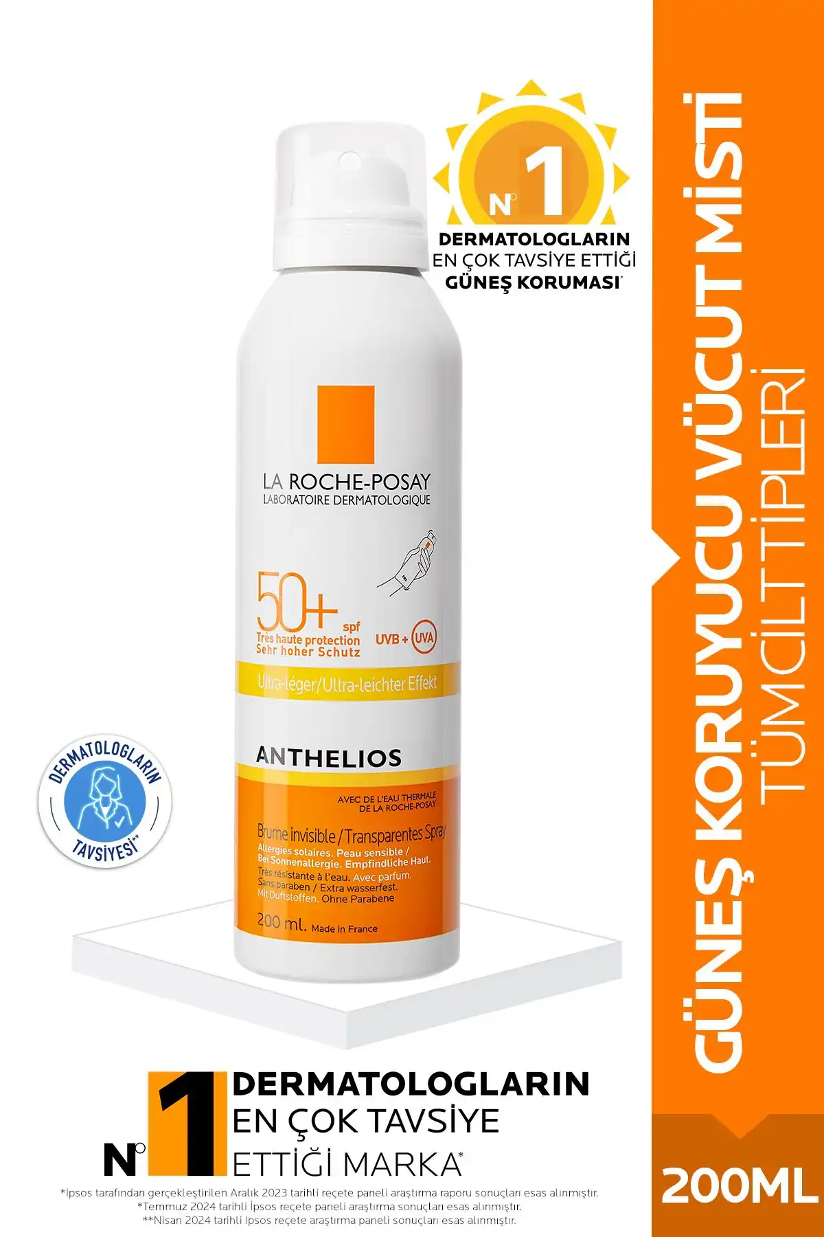 La Roche Posay Anthelios XL ve Yves Rocher SPF 50 Güneş Spreyleri Karşılaştırması