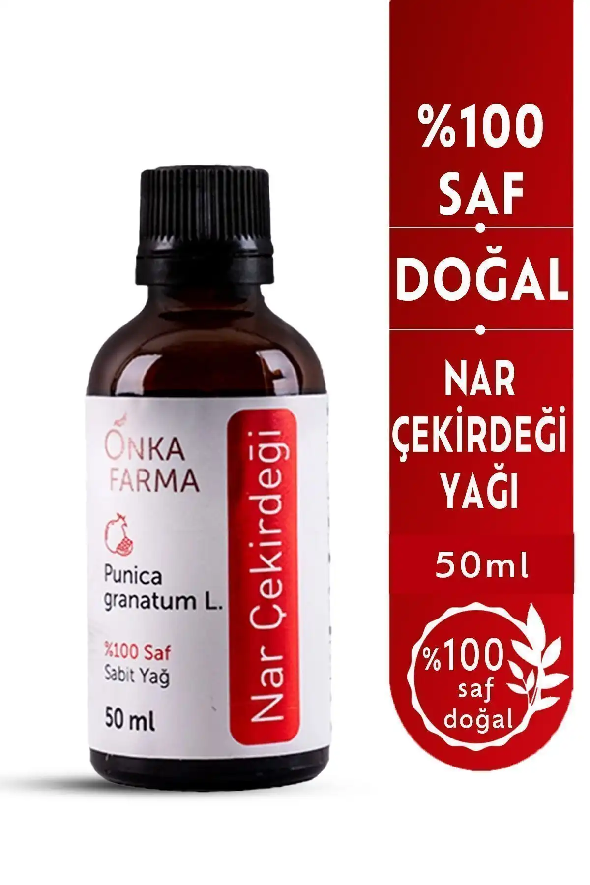 OnkaFarma Nar Çekirdeği Yağı: Doğal Cilt ve Saç Bakımında Güçlü Bir Alternatif