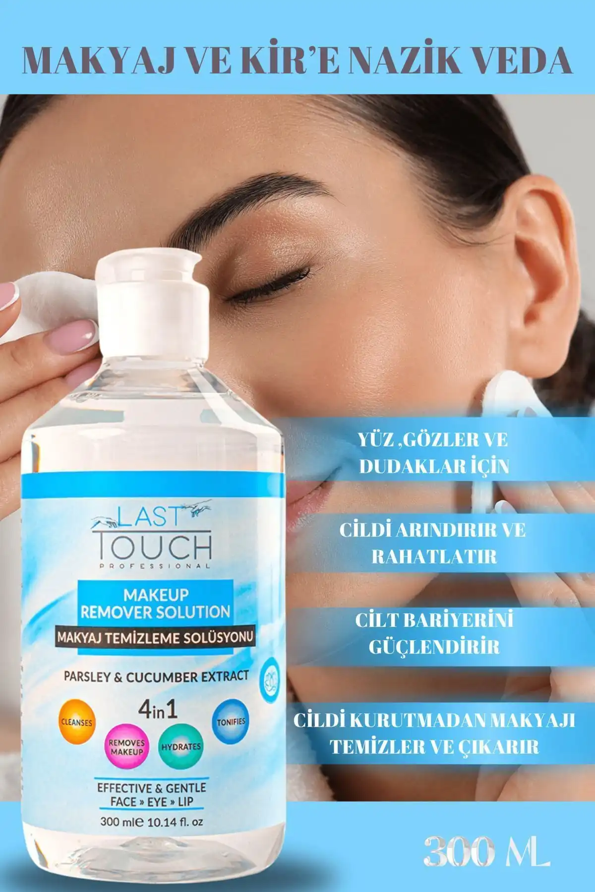 LAST TOUCH ve Missha Hassas Ciltler İçin Çift Fazlı Göz&Dudak Makyaj Temizleyici Karşılaştırması