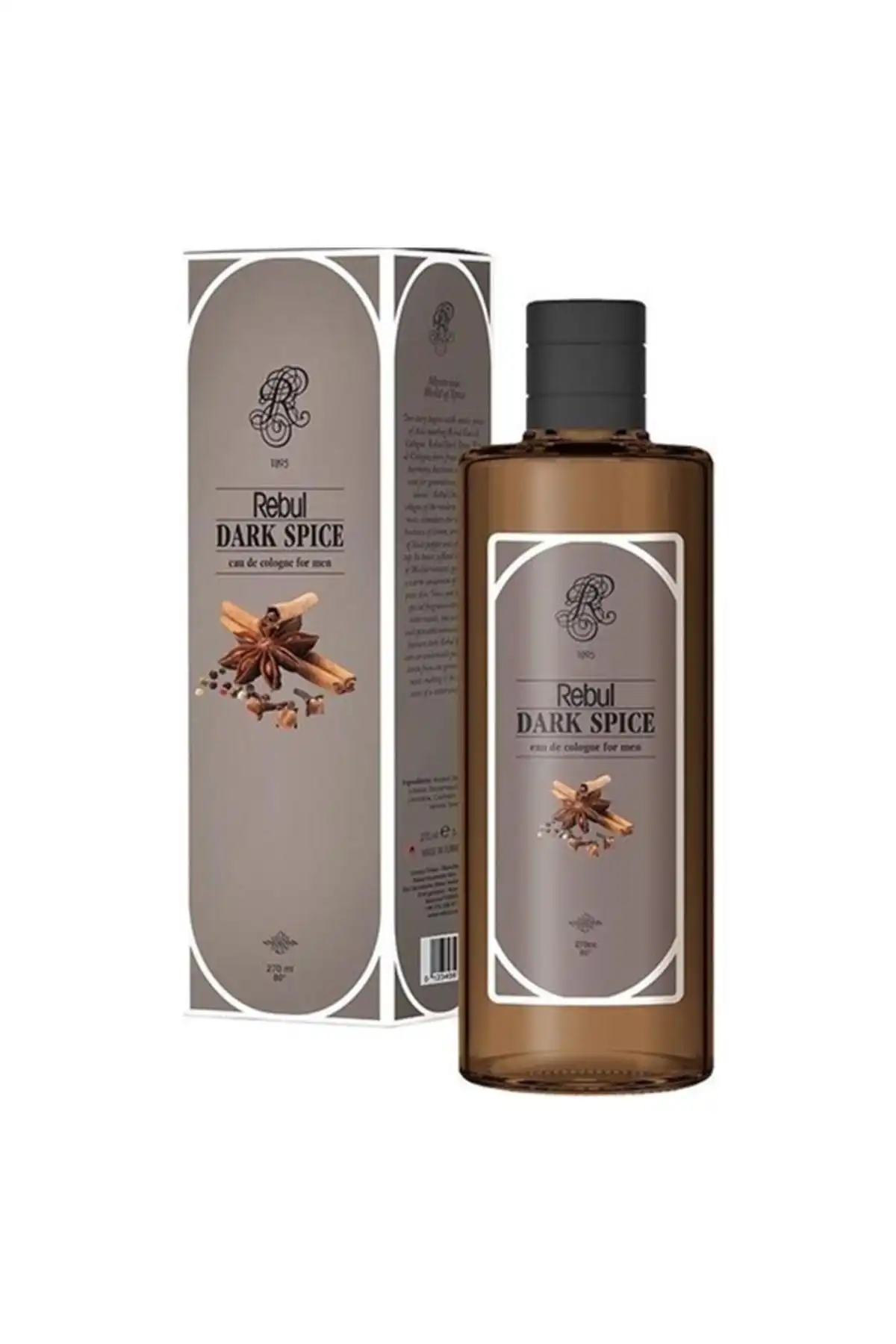 Rebul Dark Spice Erkekler İçin Kalıcı ve Şık Erkeksi Kolonya Özellikleri